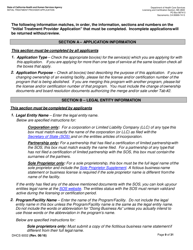 Form DHCS6002 Initial Treatment Provider Application - California, Page 9