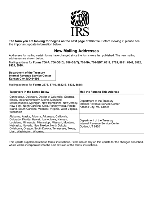 IRS Form 8842  Printable Pdf