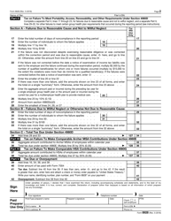 IRS Form 8928 Return of Certain Excise Taxes Under Chapter 43 of the Internal Revenue Code, Page 3