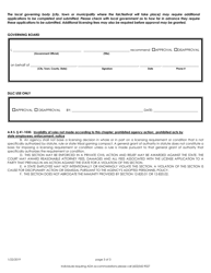 Fair/Festival License Application - Arizona, Page 3