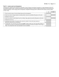 Form RP-305 Agricultural Assessment Application - New York, Page 5