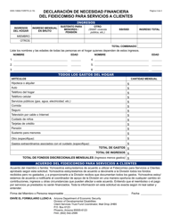 Formulario DDD-1088A-S Fideicomiso Para Servicios a Clientes - Arizona (Spanish), Page 4