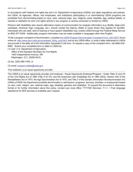 Form HRP-1001A Usda Commodity Loss Report (Clr) - Arizona, Page 2