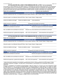 Formulario GCI-1037A-S Aviso O Recomendacion De La Agencia De Educacion Publica (Pea) - Arizona (Spanish), Page 2