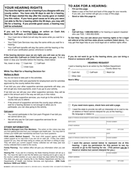 Form SNB5 Notice of Discontinuance for Supplemental Nutrition Benefit (Snb) Program - California, Page 2