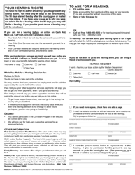 Form SNB7 CalFresh and Supplemental Nutrition Benefit (Snb) Informing Notice of Receiving Intercounty Transfer - California, Page 2