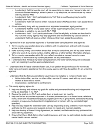 Form SOC162 Mutual Agreement for Extended Foster Care - California, Page 2