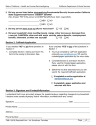 Form TNB4 Notice of Recertification for Transitional Nutrition Benefit (Tnb) Program - California, Page 2