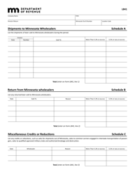 Form LB41 Excise Tax Return for Brewers - Minnesota, Page 2
