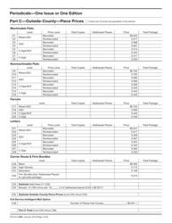 PS Form 3541 Postage Statement - Periodicals, Page 4