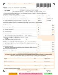 VT Form HS-122 Vermont Homestead Declaration and Property Tax Adjustment Claim - Vermont, Page 2