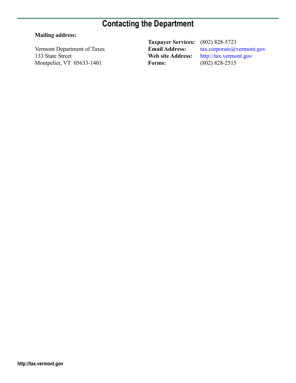 Instructions for Schedule BA-404 Tax Credits Earned, Applied, Expired, and Carried Forward - Vermont, Page 3