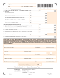 VT Form CO-411 Corporate Income Tax Return - Vermont, Page 3