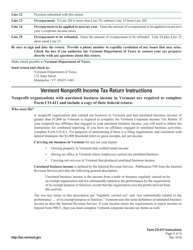 Instructions for VT Form CO-411 Corporate Income Tax Return - Vermont, Page 11