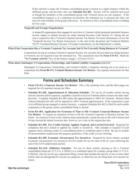 Instructions for VT Form CO-411 Corporate Income Tax Return - Vermont, Page 3