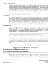 Instructions for VT Form CO-411 Corporate Income Tax Return - Vermont, Page 6