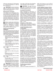 Form PA-41 Pa Fiduciary Income Tax Return - Pennsylvania, Page 22