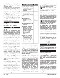 Form PA-41 Pa Fiduciary Income Tax Return - Pennsylvania, Page 26