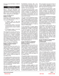 Form PA-41 Pa Fiduciary Income Tax Return - Pennsylvania, Page 9