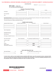 Form RCT-121B Gross Premiums Tax - Foreign Life or Foreign Title Insurance Companies - Pennsylvania, Page 4