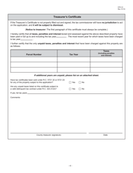Form DTE23 Application for Real Property Tax Exemption and Remission - Ohio, Page 4