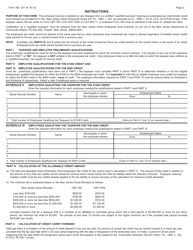 Form 300 Urban Enterprise Zone Employees Tax Credit and Credit Carry Forward - New Jersey, Page 2