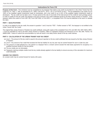 Form 319 Corporation Business Tax - Urban Transit Hub Tax Credit - New Jersey, Page 2