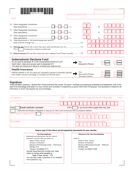Form NJ-1040 Resident Income Tax Return - New Jersey, Page 4