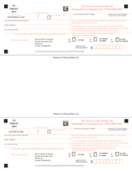 Form NJ-1040-ES Estimated Tax Voucher - New Jersey, Page 2