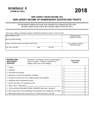 Form NJ-1041 Fiduciary Return - New Jersey, Page 4