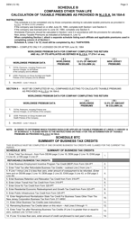 Form DEM Domestic Companies Other Than Life - New Jersey, Page 3