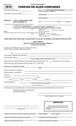Form EXM Foreign or Alien Companies Insurance Premium Tax Return - New Jersey