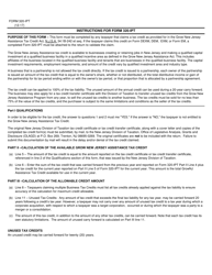 Form 320-IPT Grow New Jersey Assistance Tax Credit - Insurance Premium Tax - New Jersey, Page 2