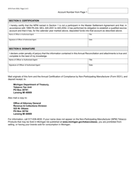 Form 5532 Annual Reconciliation for Escrow Deposit - Michigan, Page 2