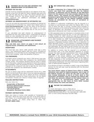 Form COM/RAD022A (Maryland Form 505X) Nonresident Amended Tax Return - Maryland, Page 8