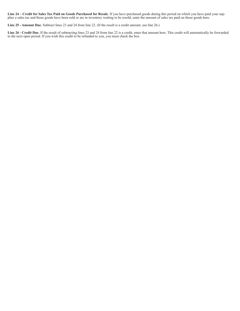 Form ST-7 Sales and Use Tax Return - Maine, Page 4