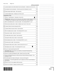 Form IT-541 Fiduciary Income Tax Return - Louisiana, Page 2