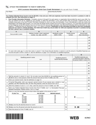 Form IT-540B Louisiana Nonresident and Part-Year Resident Income Tax Return - Louisiana, Page 14