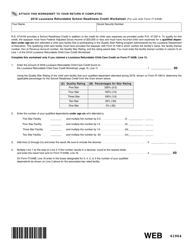 Form IT-540B Louisiana Nonresident and Part-Year Resident Income Tax Return - Louisiana, Page 15