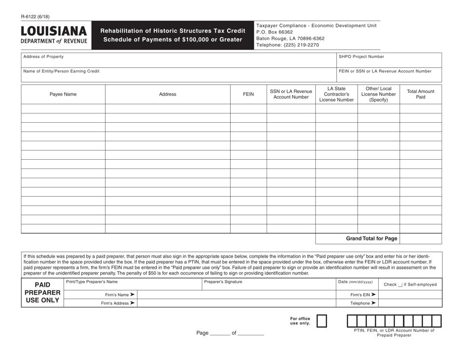Form R 10614 Form R-6122 - Fill Out, Sign Online and Download Fillable PDF ...
