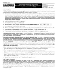 Form R-620INS Request for Refund of Louisiana Citizens Property Insurance Corporation Assessment - Louisiana, Page 2