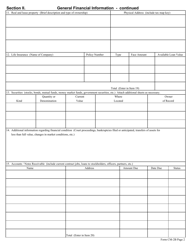 Form CM-2B Statement of Financial Condition and Other Information - for Corporations, Partnerships, Etc. - Hawaii, Page 2