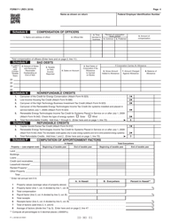 Form F-1 Franchise Tax Return - Banks, Other Financial Corporations, Andsmall Business Investment Companies - Hawaii, Page 4