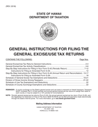 Document preview: Instructions for Form G-45, G-49 - Hawaii