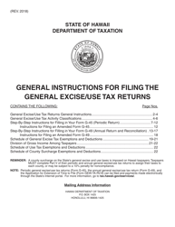 Instructions for Form G-45, G-49 - Hawaii