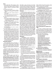 Instructions for Form N-20 Partnership Return of Income - Hawaii, Page 2