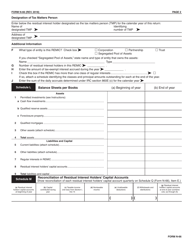 Form N-66 Real Estate Investment Mortgage Conduit Income Tax Return - Hawaii, Page 2