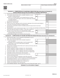 Form N-40 Fiduciary Income Tax Return - Hawaii, Page 2