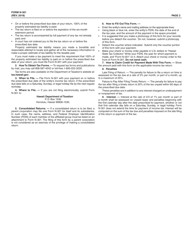 Form N-301 Corporation, Partnership, Trust, or REMIC Income Tax Extension Payment Voucher - Hawaii, Page 2