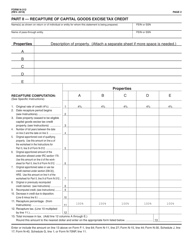 Form N-312 Capital Goods Excise Tax Credit - Hawaii, Page 2